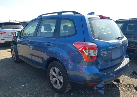 2016 Subaru Forester 2.5I from USA, damaged, VIN JF2SJABCXGH428139